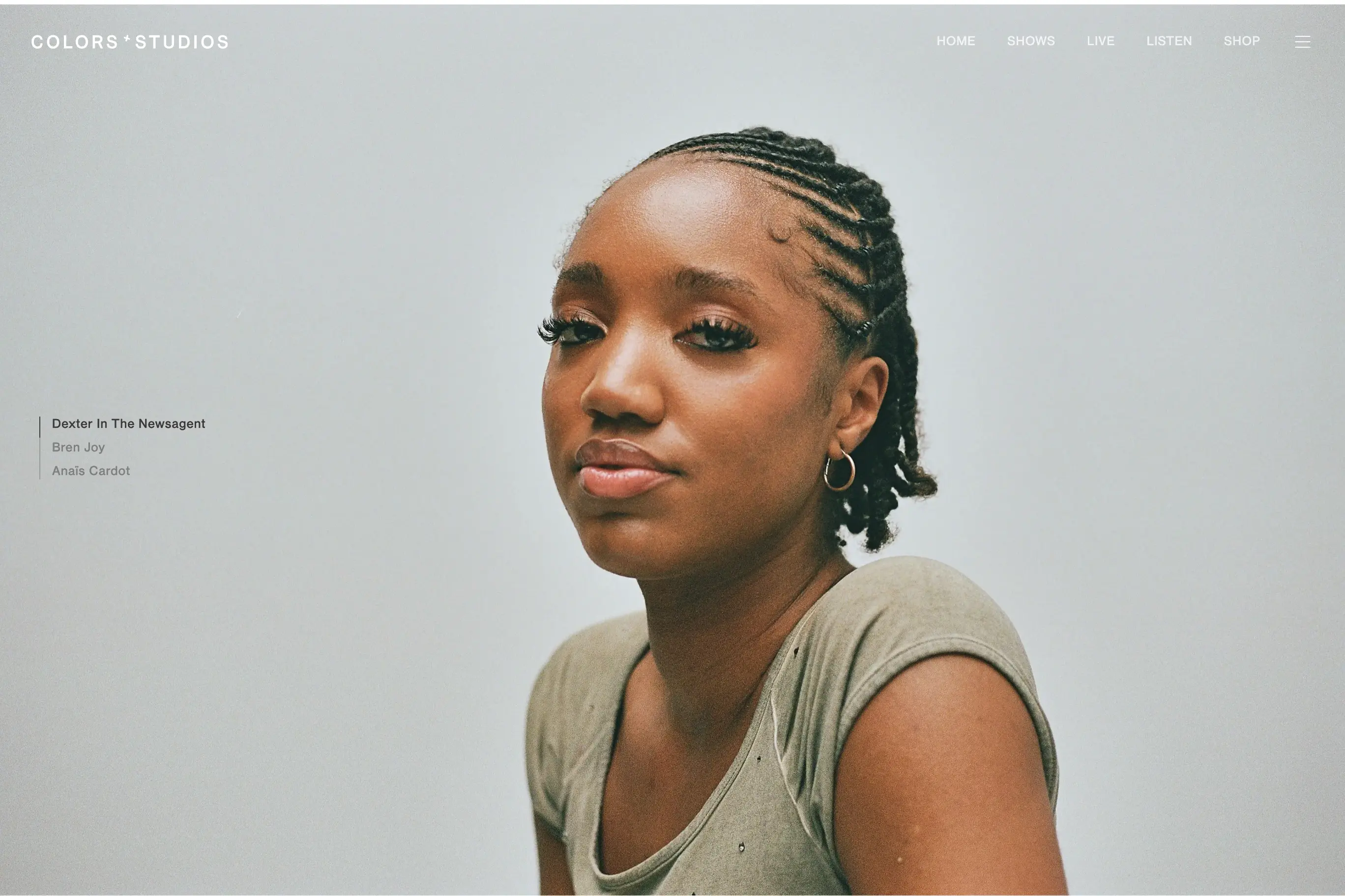 COLORS — editorial portrait