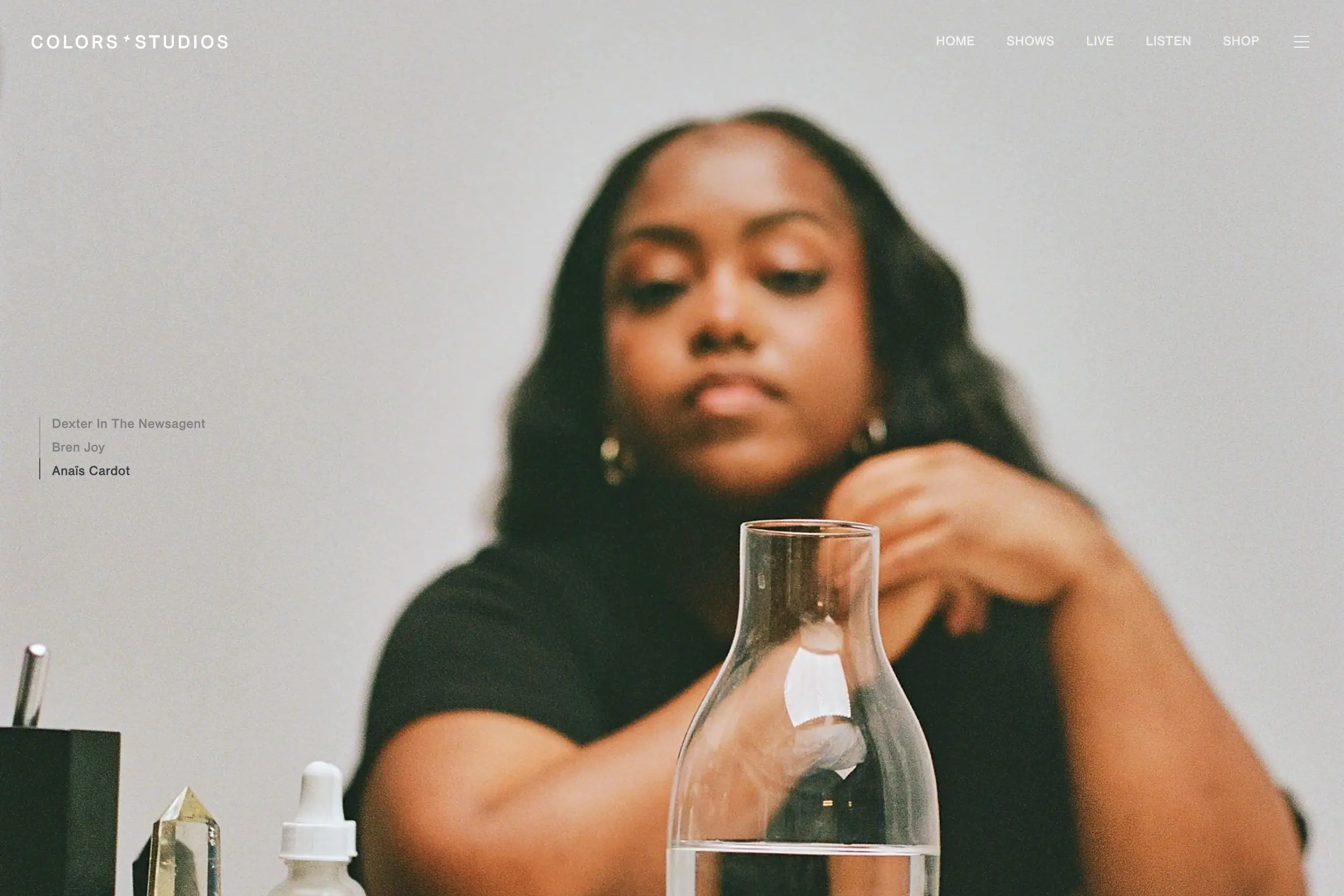 COLORS — editorial portrait
