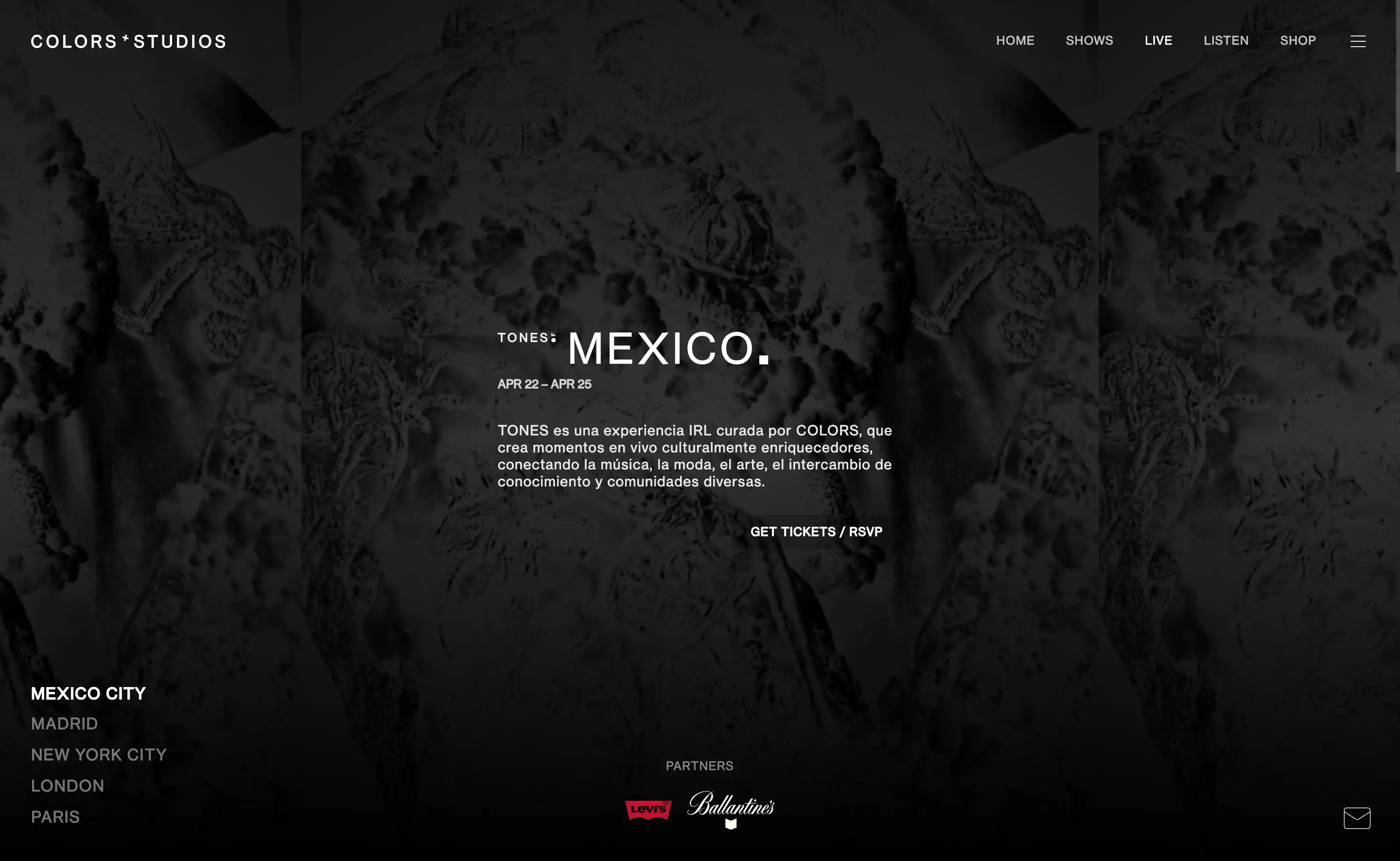 COLORS — events