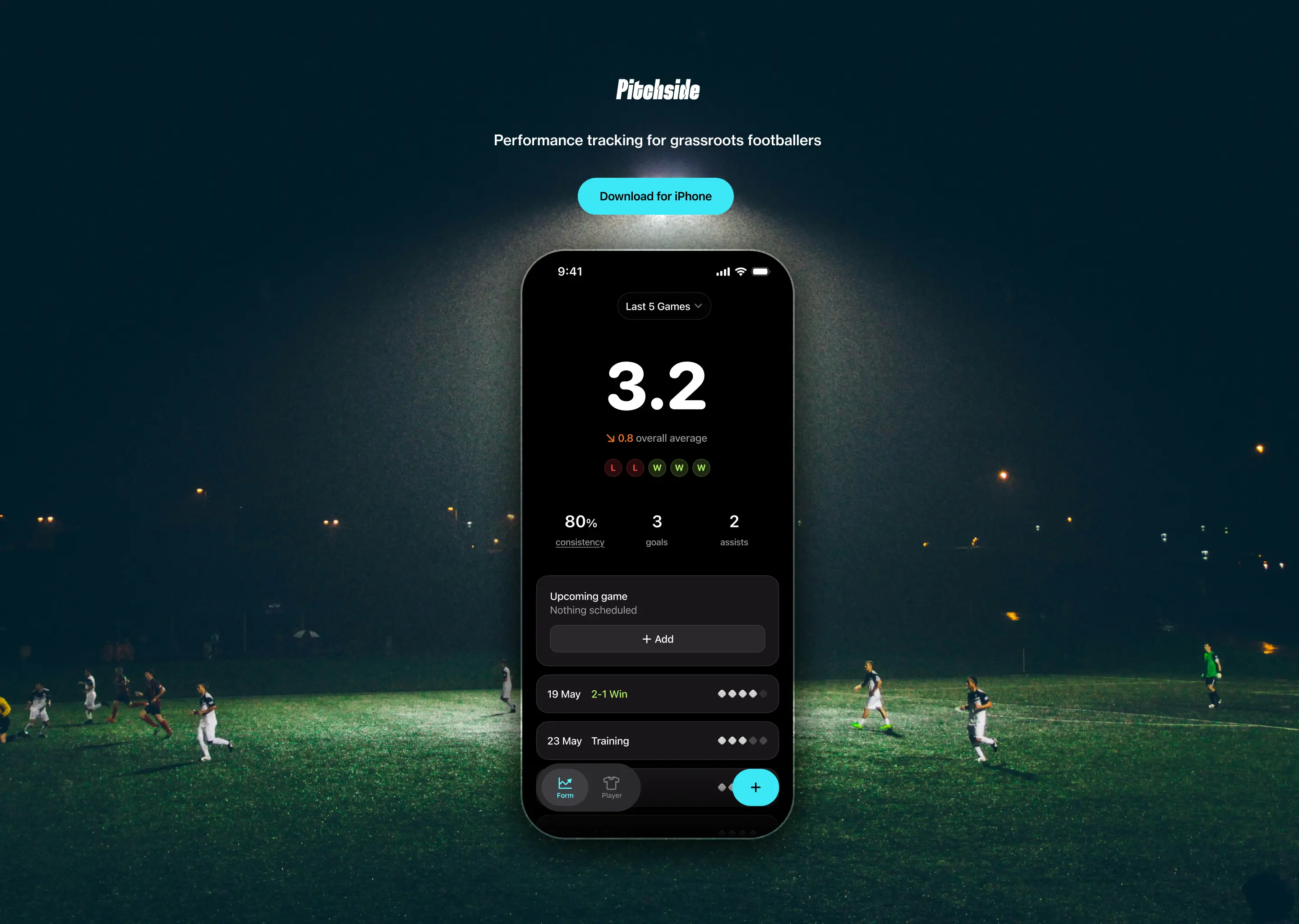 Pitchside — product